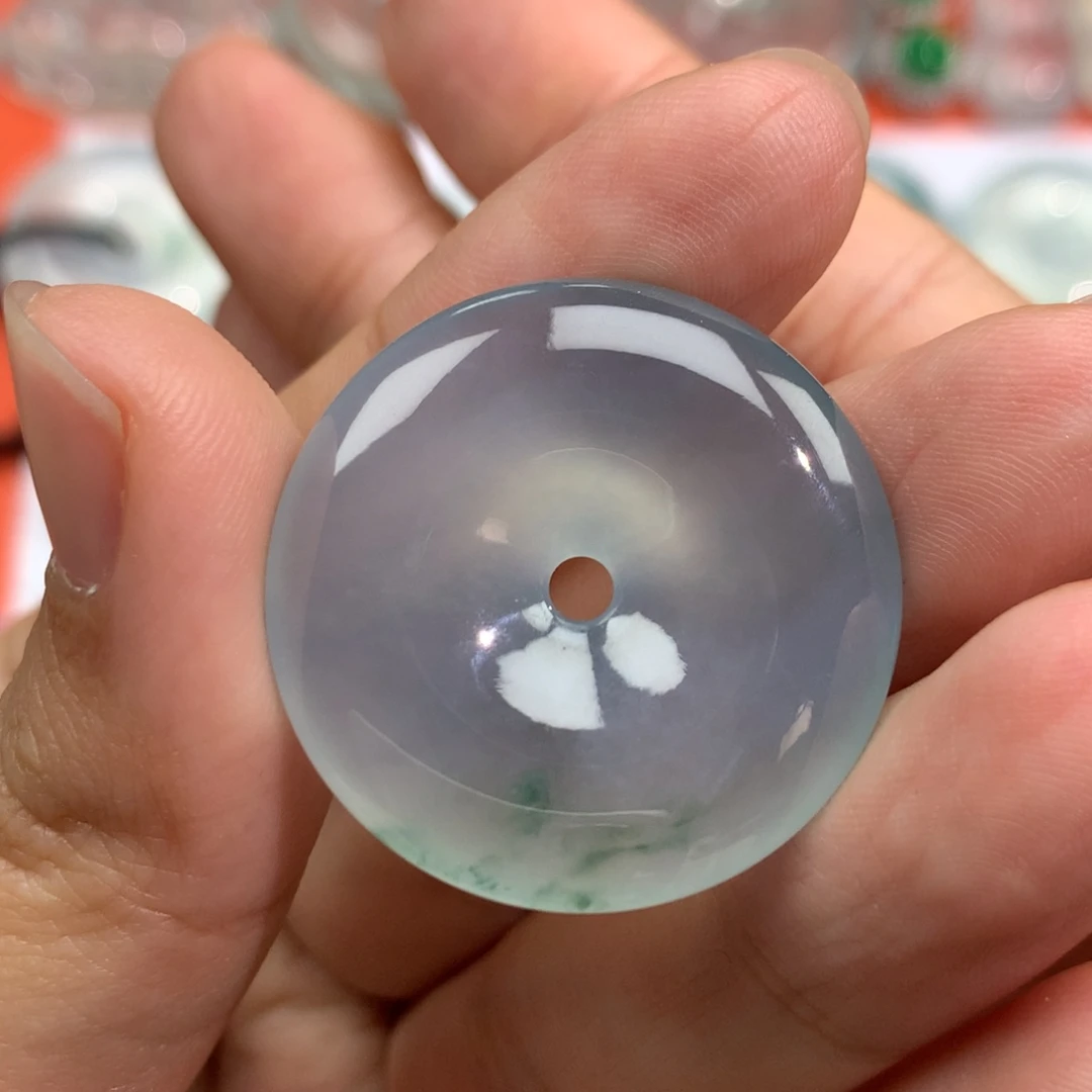 翡翠未镶嵌颈饰25