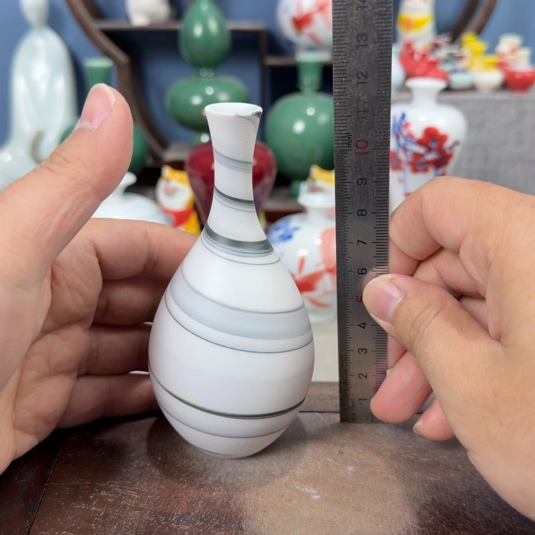 陶瓷手工小花器摆件