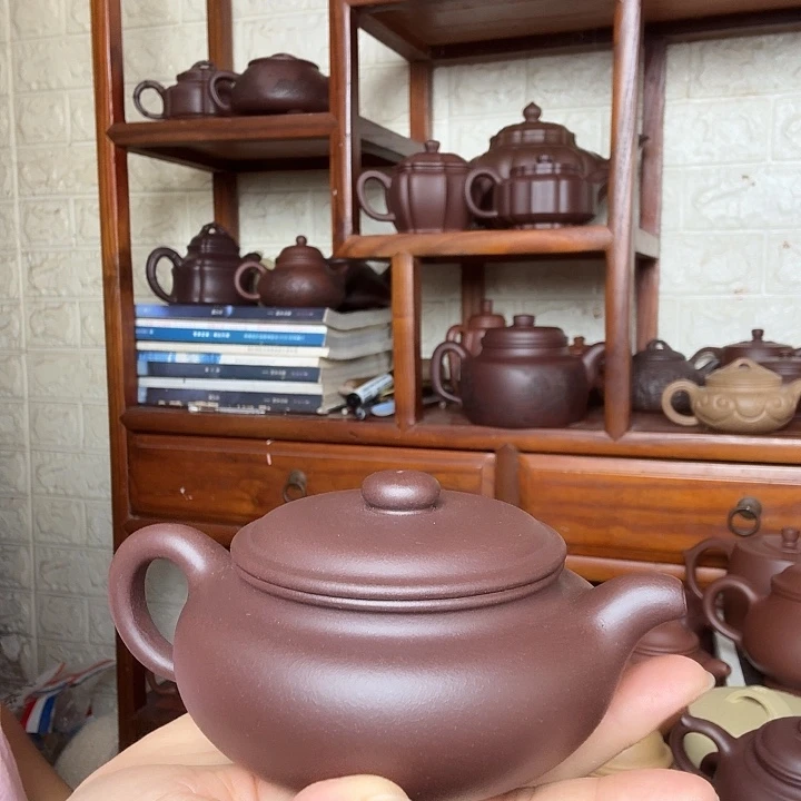 紫砂茶壶仿古260cc半手工