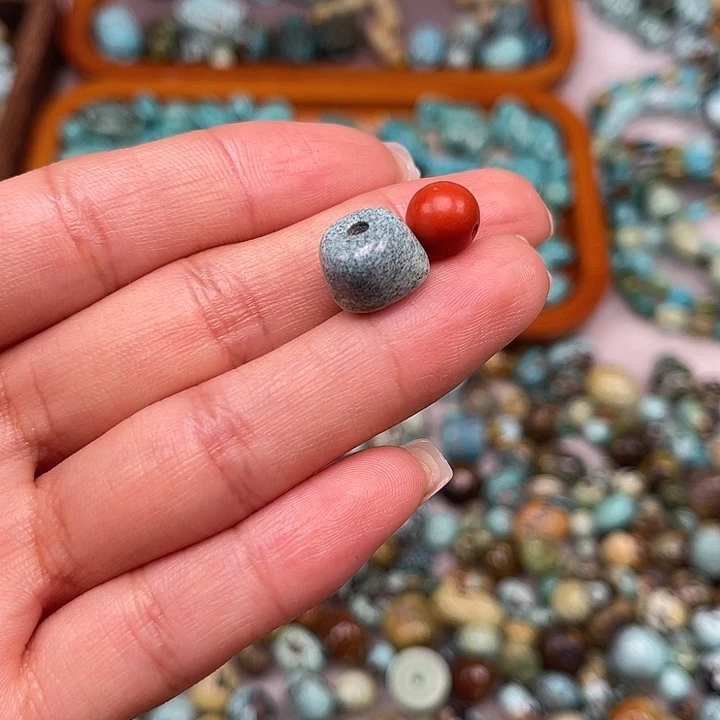 南红玛瑙未镶嵌颈饰