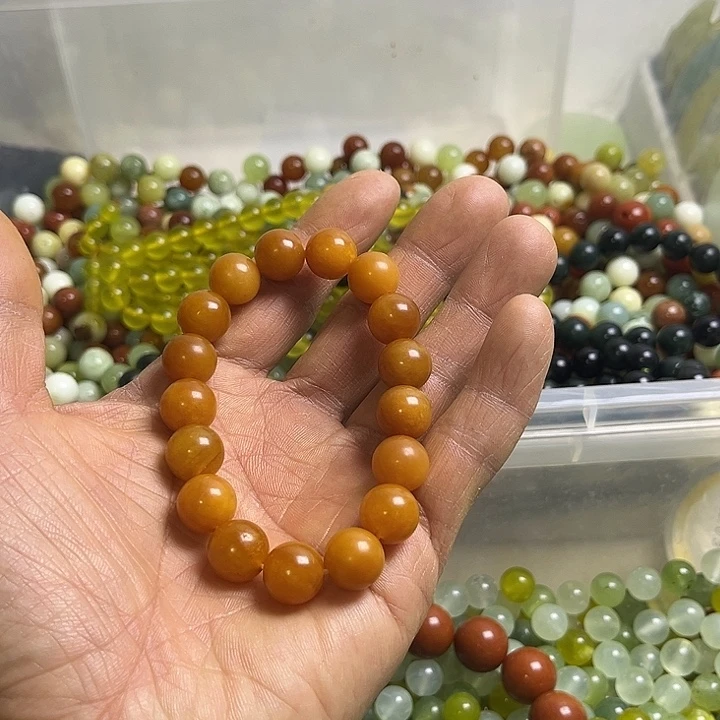 合金蛇纹石玉颈饰
