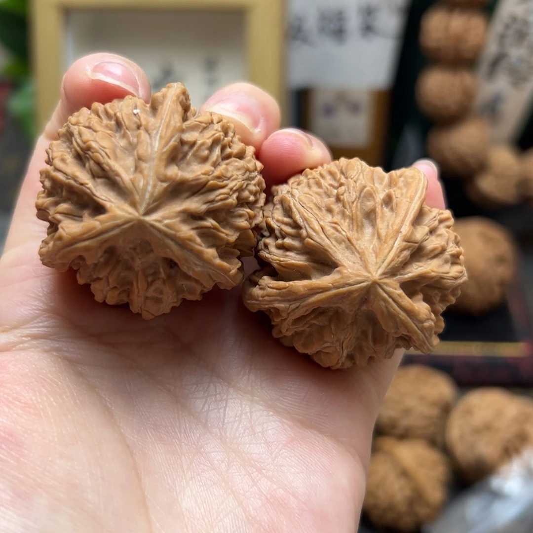 把件文玩核桃39御龙粗筋三棱