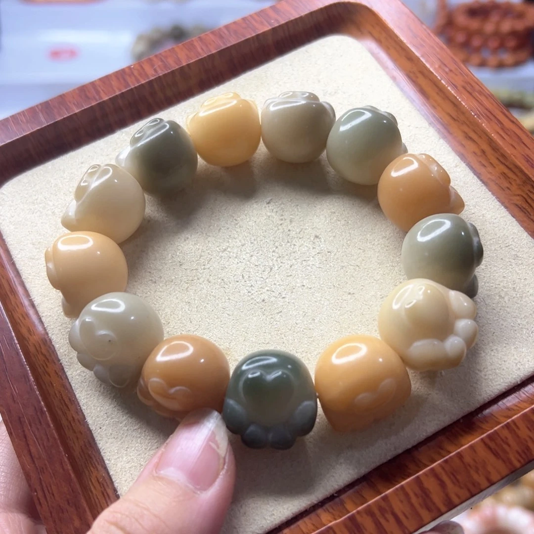 菩提根/象牙果手串阿*猫爪