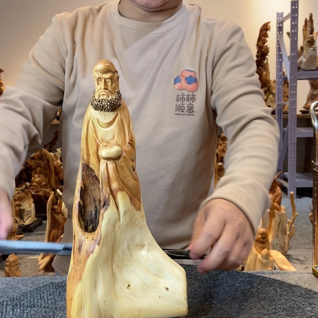 柏木（崖柏）太行崖柏根雕摆件