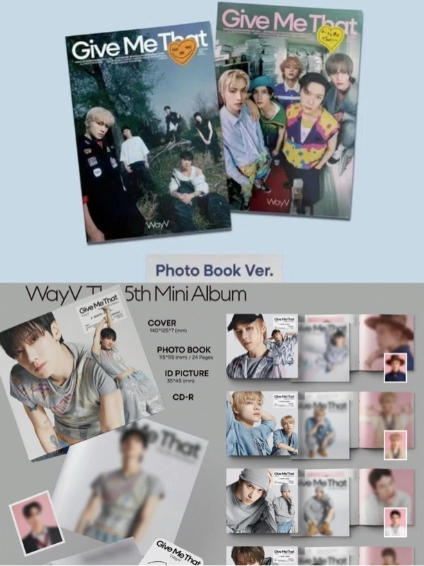 【现货特价】Wayv 威神V新专 迷你5辑give me that PB/单封版 包邮