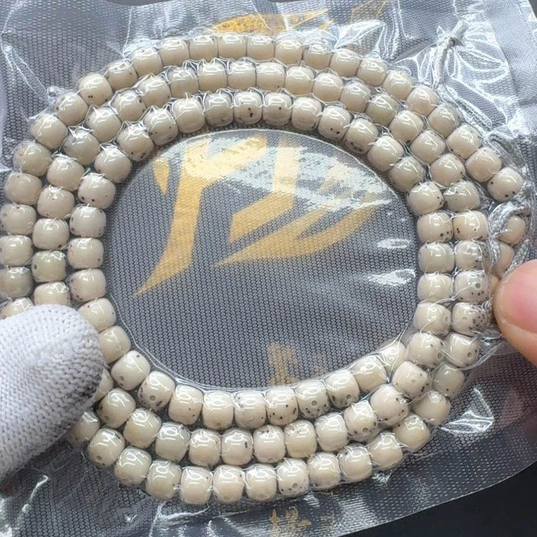 星月菩提手串35冰白大眼睛通体7左右108