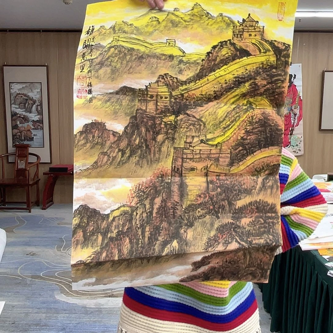 国画穿越千年卖国画