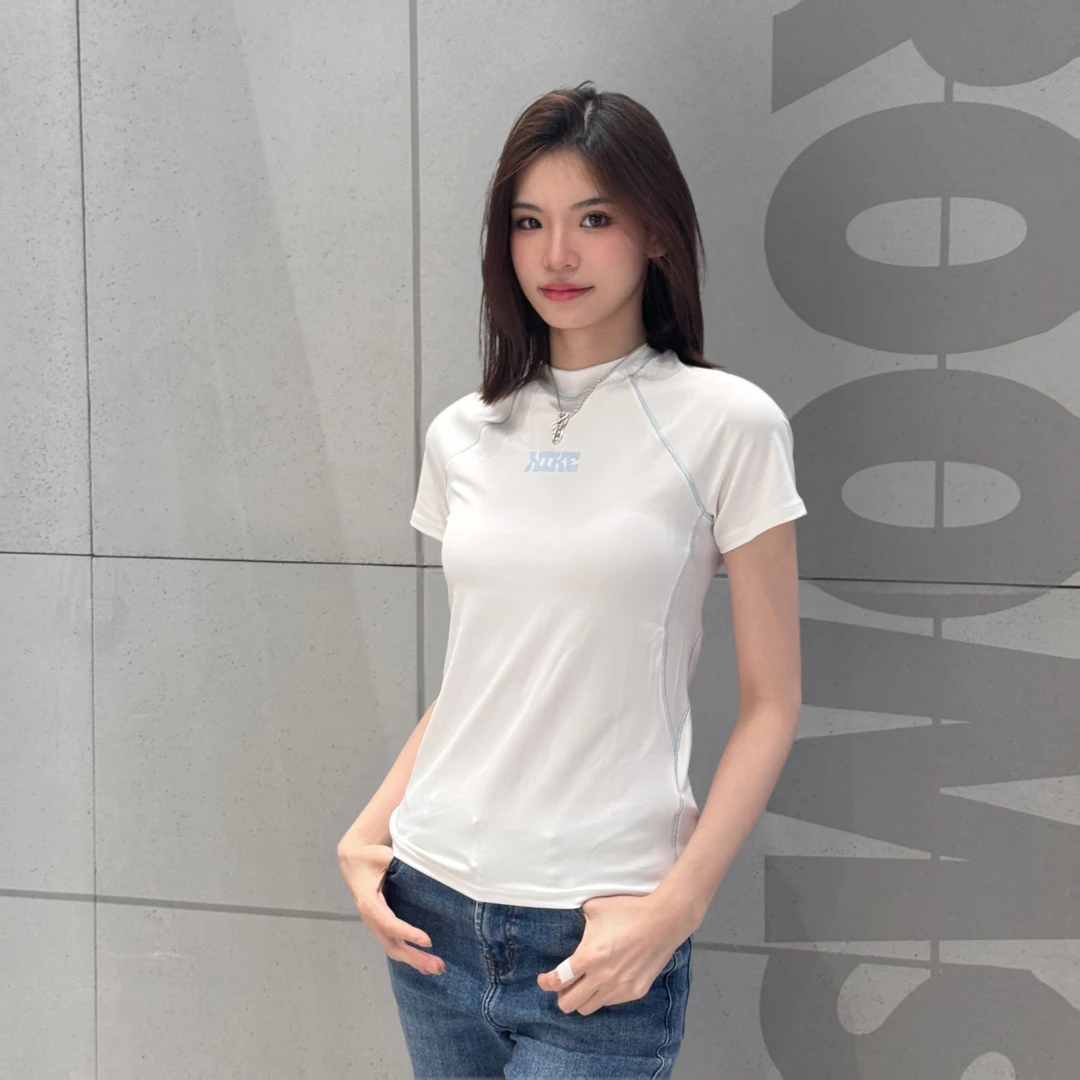 【滔搏联动】耐克AS W NK DF SS TOP GC玩球穿搭速干短袖IF0618-100