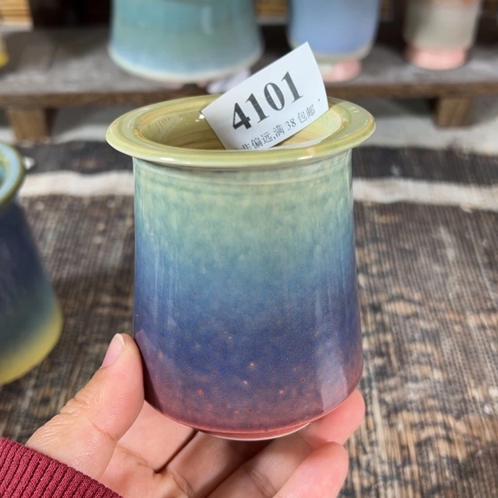 口5高9 手工花盆满30包邮