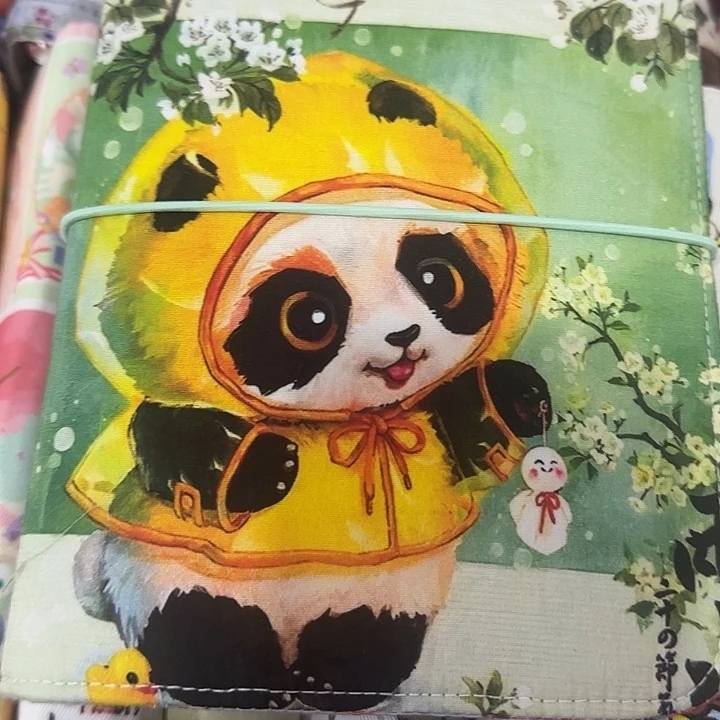 A6布艺活页本外壳，拍下送内页46