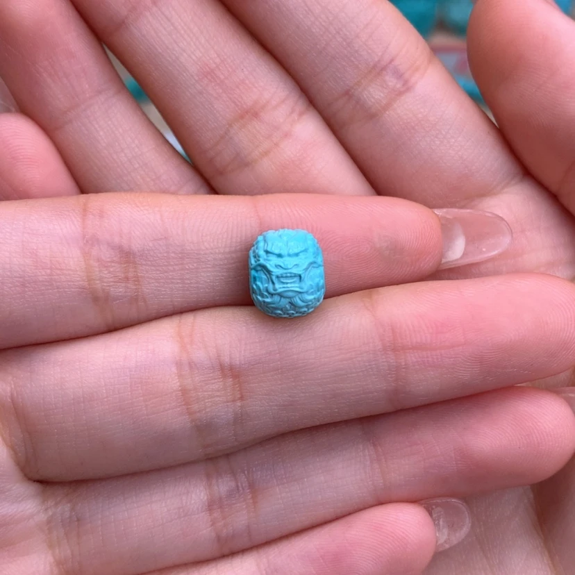 【闪购商品】绿松石雕刻未镶嵌石****司