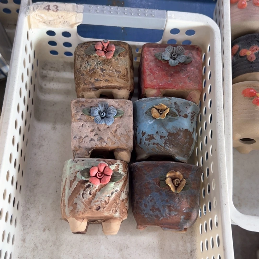 陶瓷多肉小花盆@@43