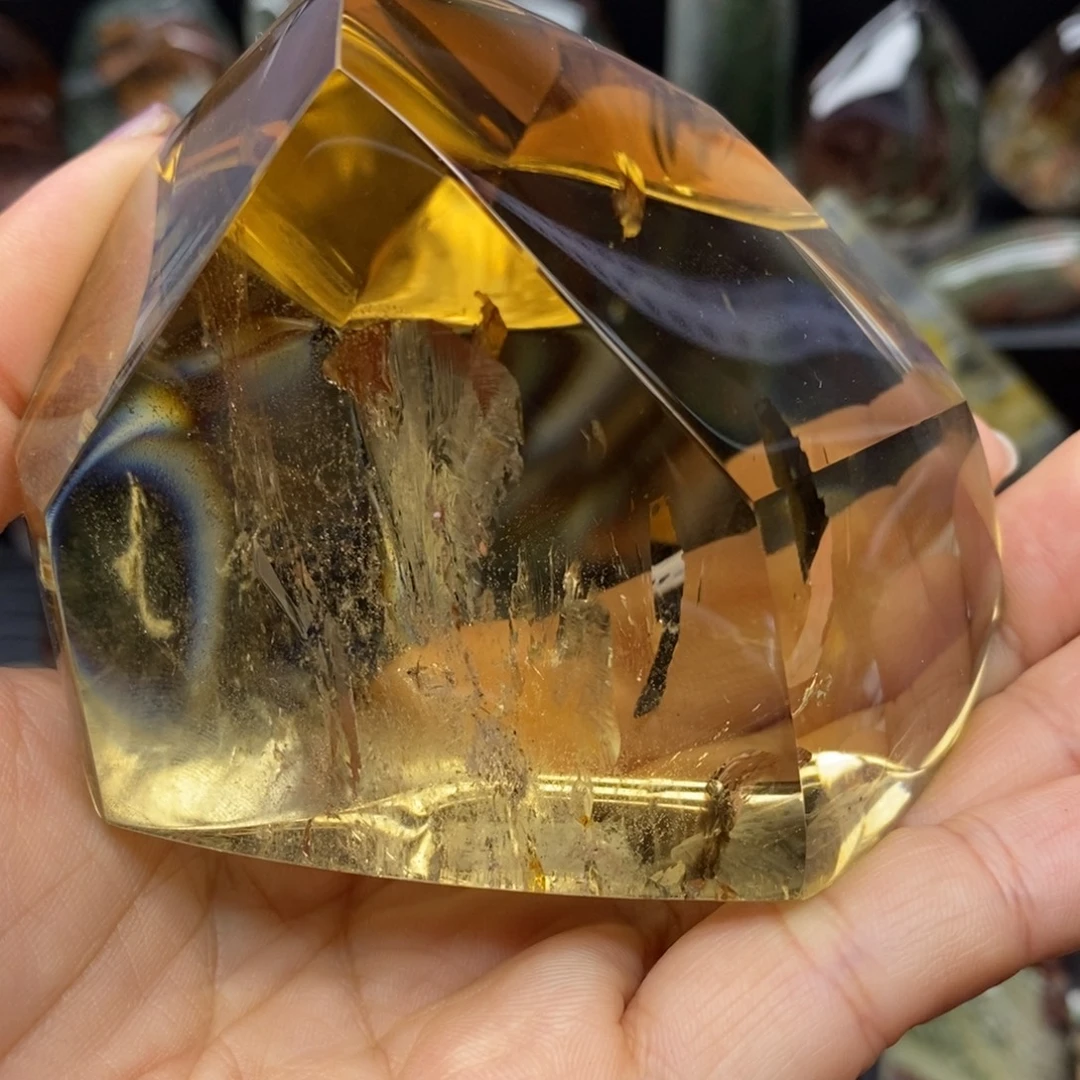 水晶未镶嵌珠宝半成品