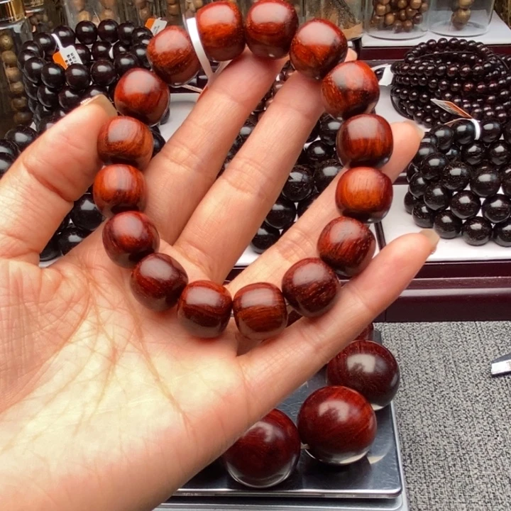 小叶紫檀手串/手链1314原汁原味高油密老料特价