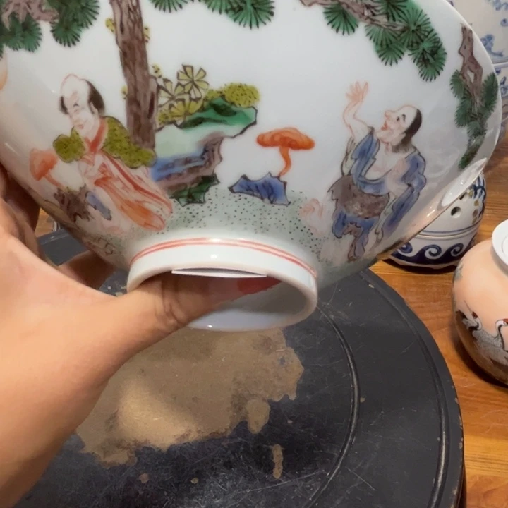 摆件一***开景德镇陶瓷艺术品