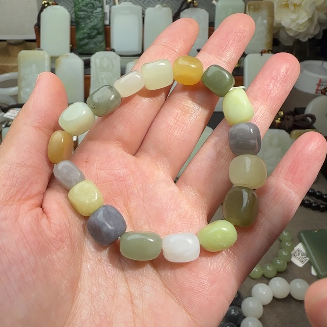 和田玉手链未镶嵌