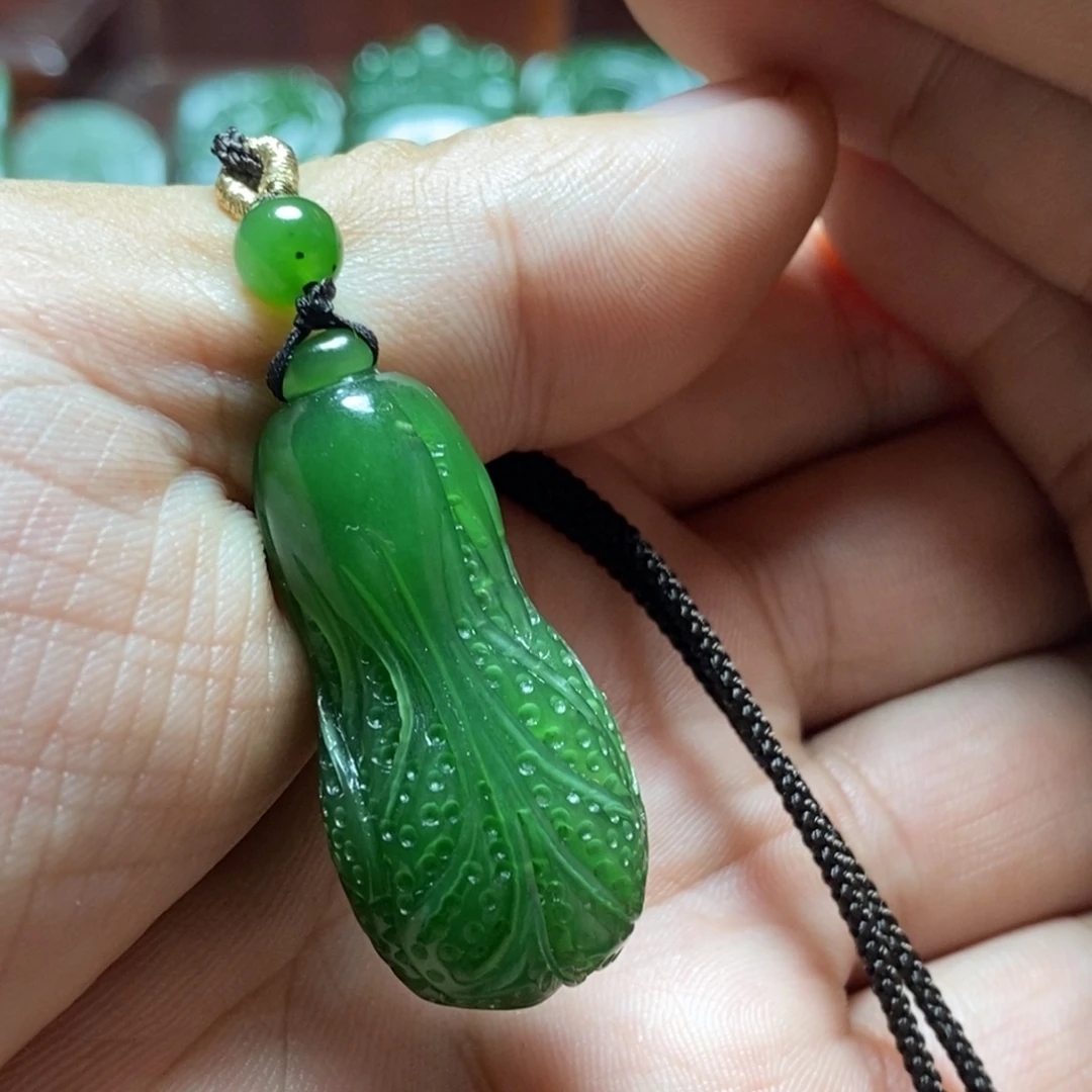 和田玉（碧玉）未镶嵌挂件