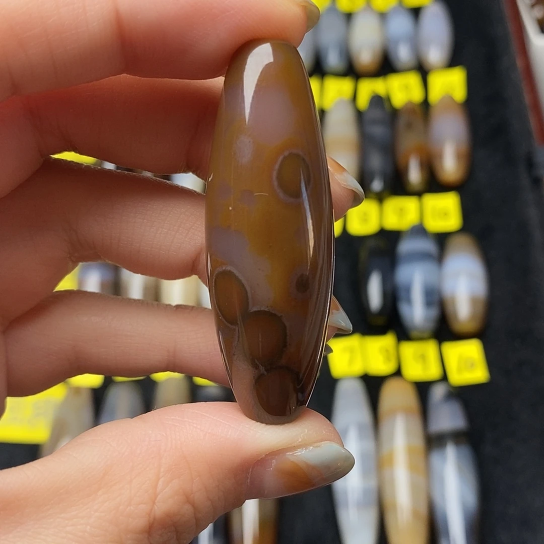 F***t玛瑙/玉髓未镶嵌颈饰