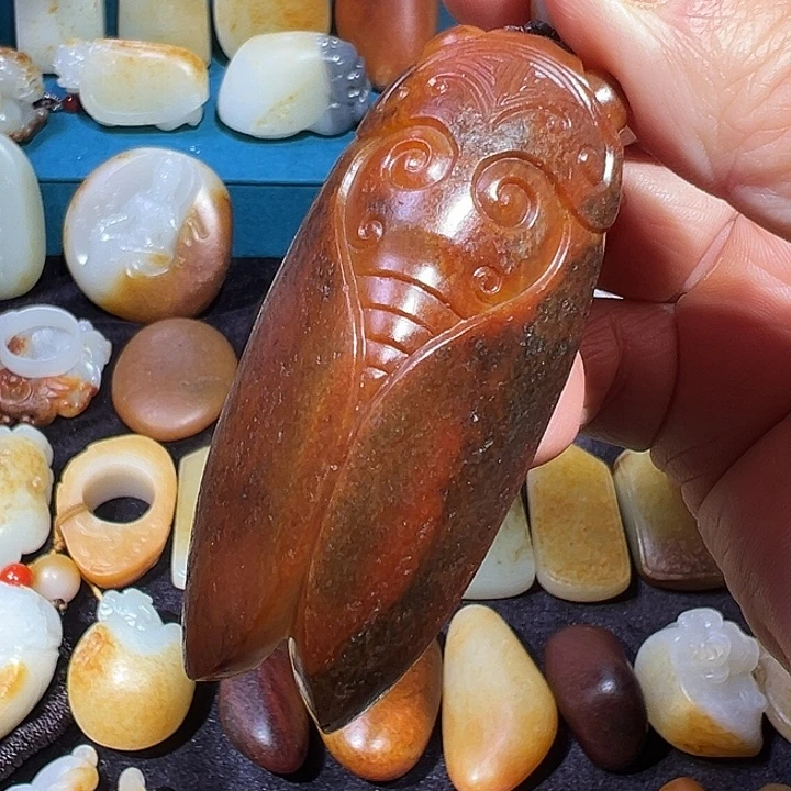 和田玉未镶嵌吊坠(不含链)