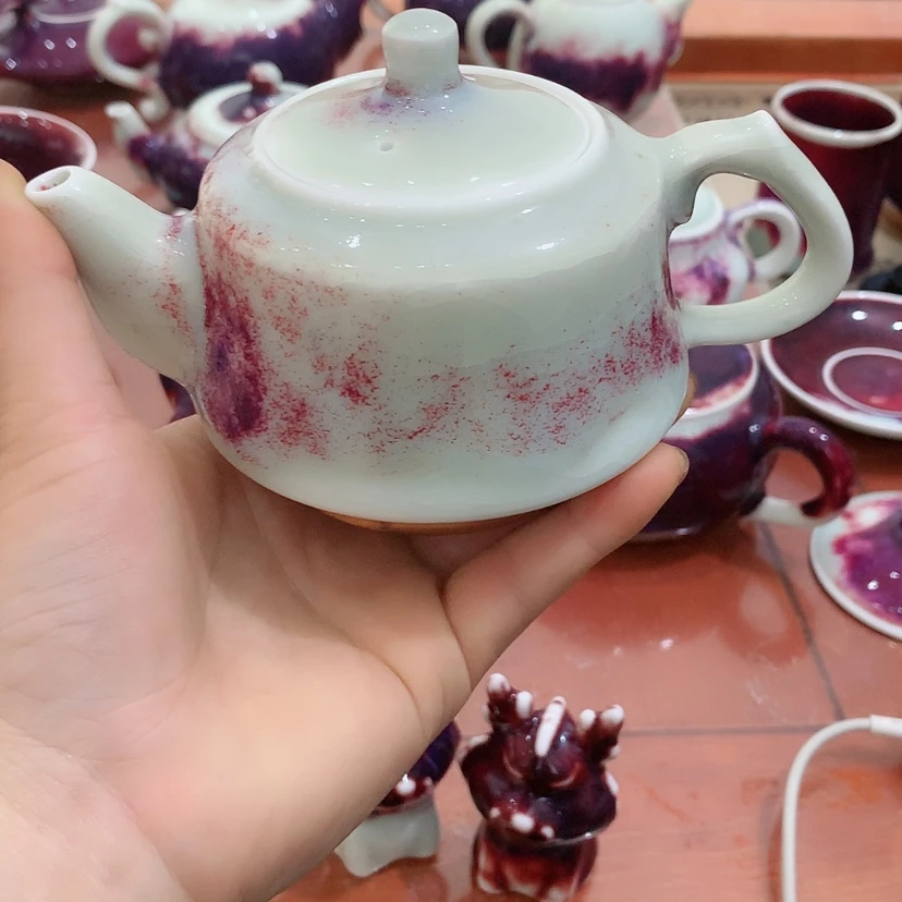 【闪购商品】瑞****善钧瓷主人杯摆件工艺品
