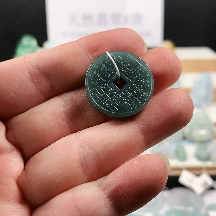 吊坠(不含链)未镶嵌翡翠58山鬼