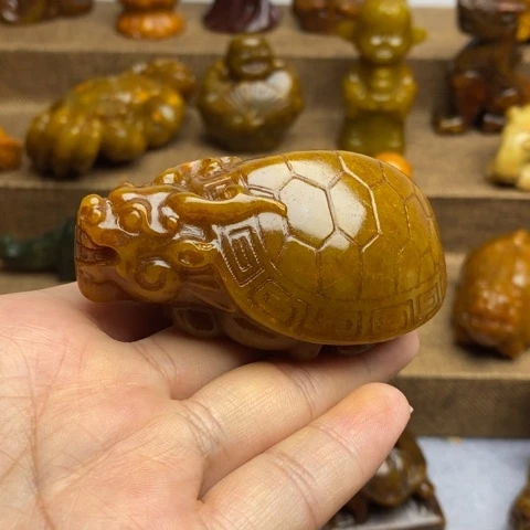蛇纹石玉未镶嵌颈饰67
