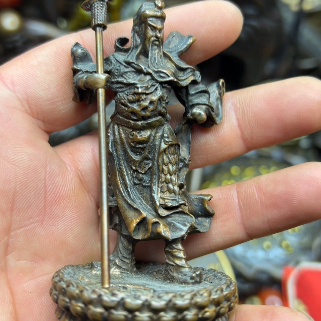 铜摆件欢迎欢迎你