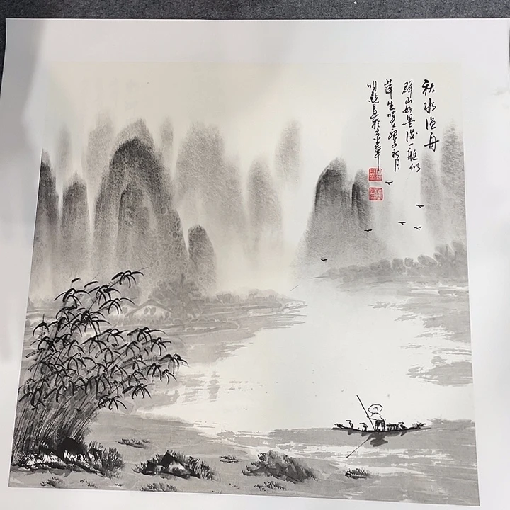 国画今天上午作品选购