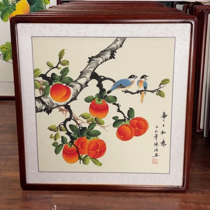 国画带框尺寸63*63厘米