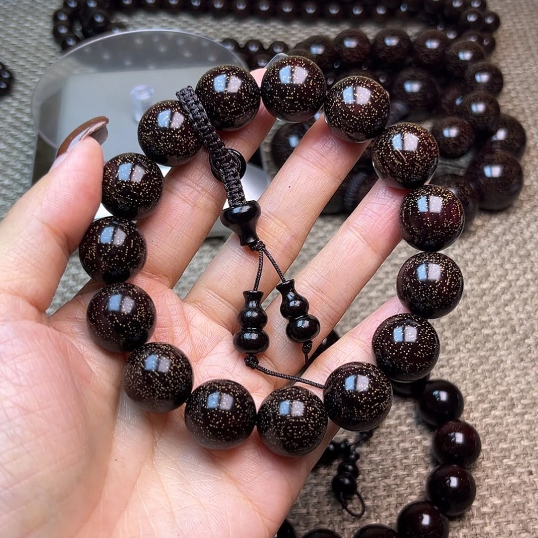 檀香紫檀（小叶紫檀）1.5 15颗爆星