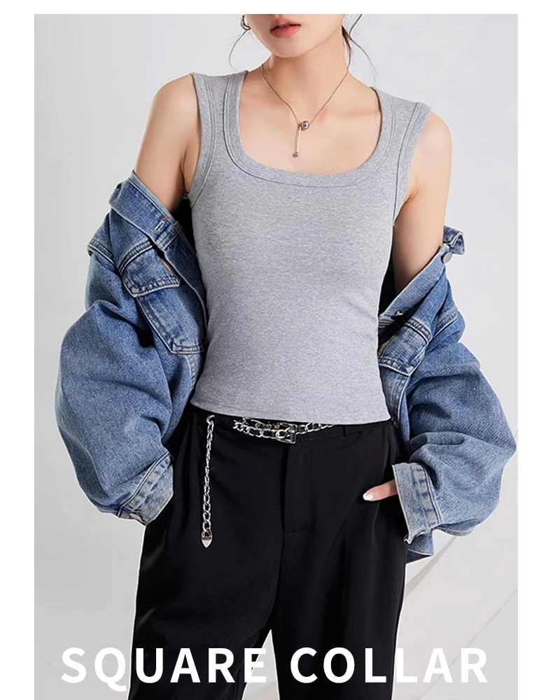 暗里精致春夏款~带罩杯遮副乳宽肩带背心JSY   2585