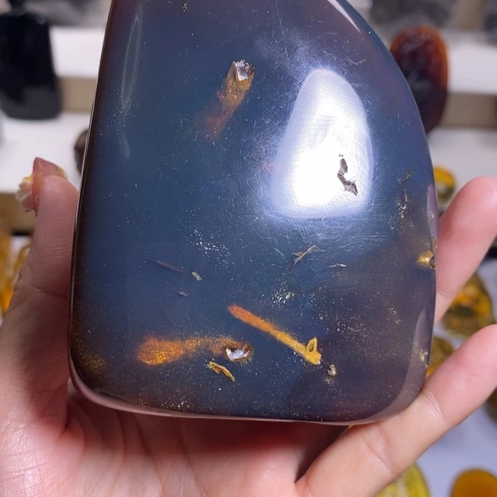 琥珀琥珀画未镶嵌平**福hu p