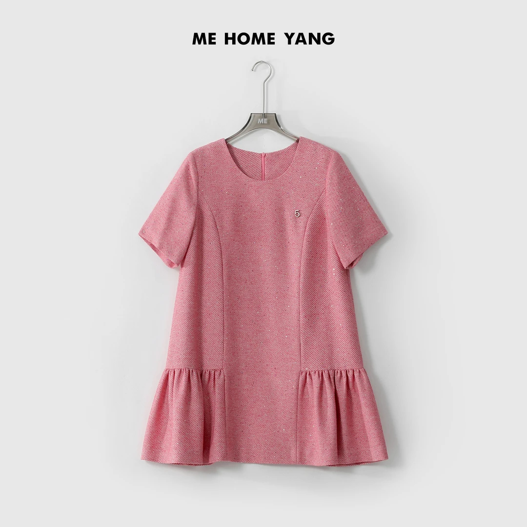 ME【5号连衣裙】夏季新款女士显瘦时尚通勤连衣裙MEQS3538