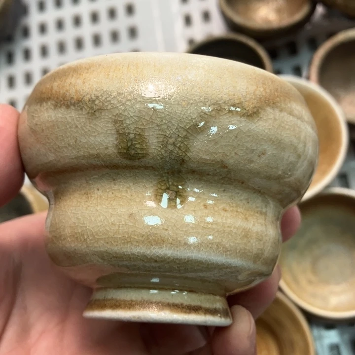 柴烧杯子宝瓶大放漏