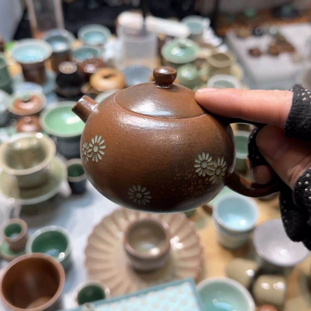 小金茶器青瓷茶具