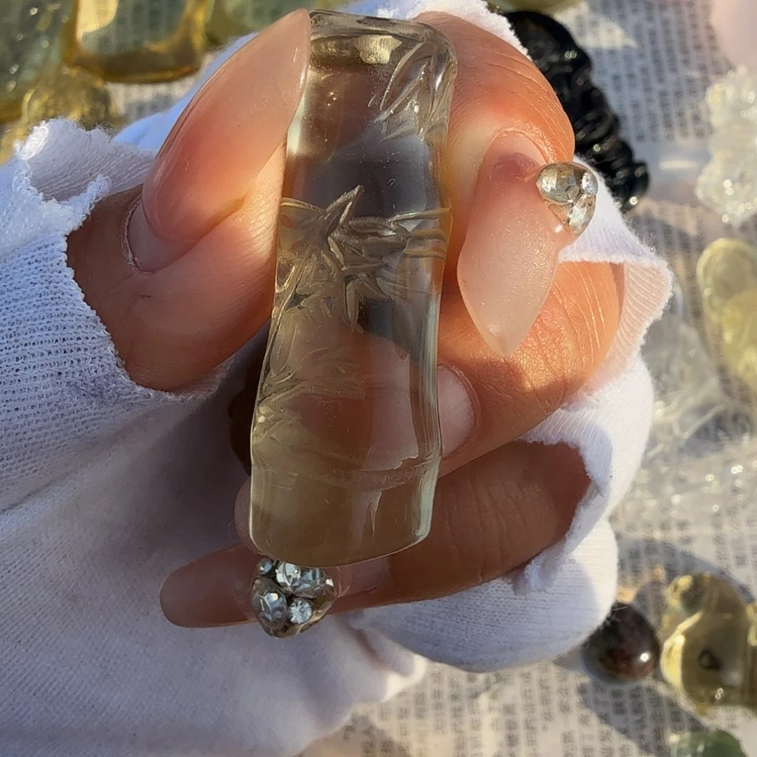 未镶嵌水晶车挂水晶