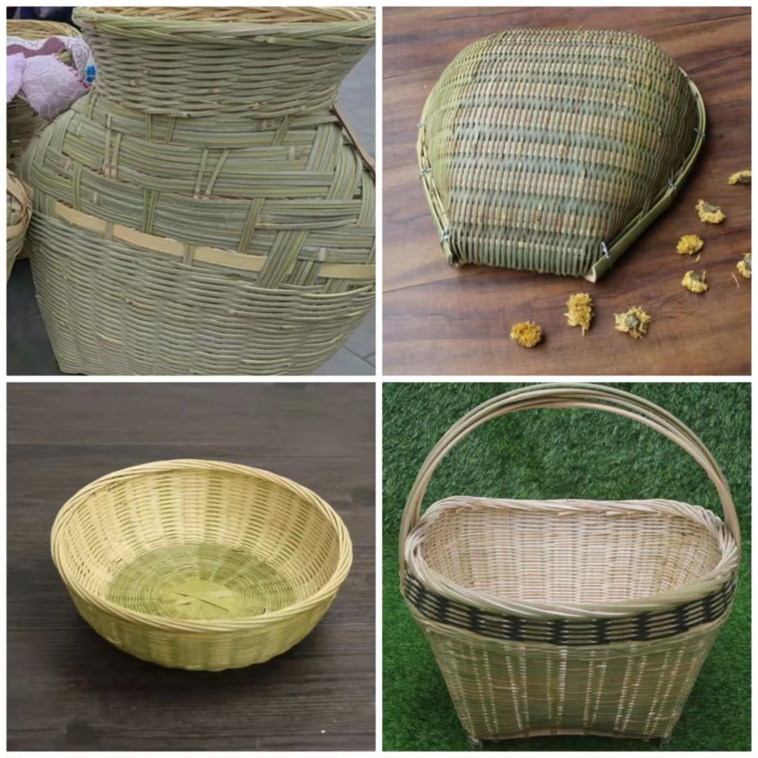 高川味道代卖竹篓竹筲箕竹刷把