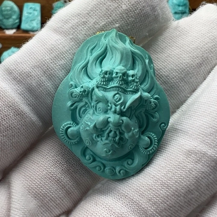 绿松石未镶嵌配饰