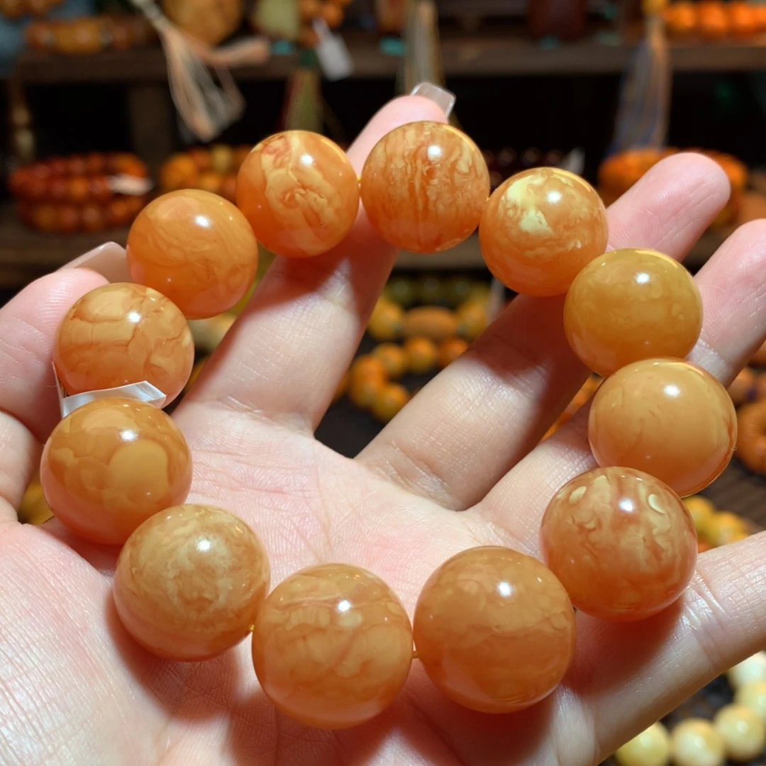 【闪购商品】手串蜜蜡未镶嵌蜜蜡手串