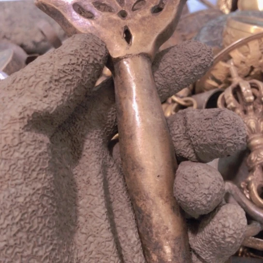 诚***乐闪电购铜摆件工艺品