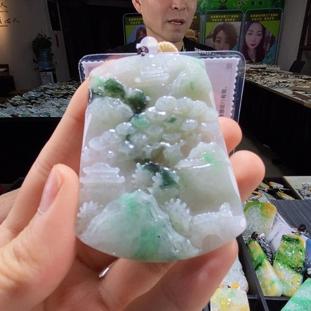 颈饰未镶嵌翡翠翡翠