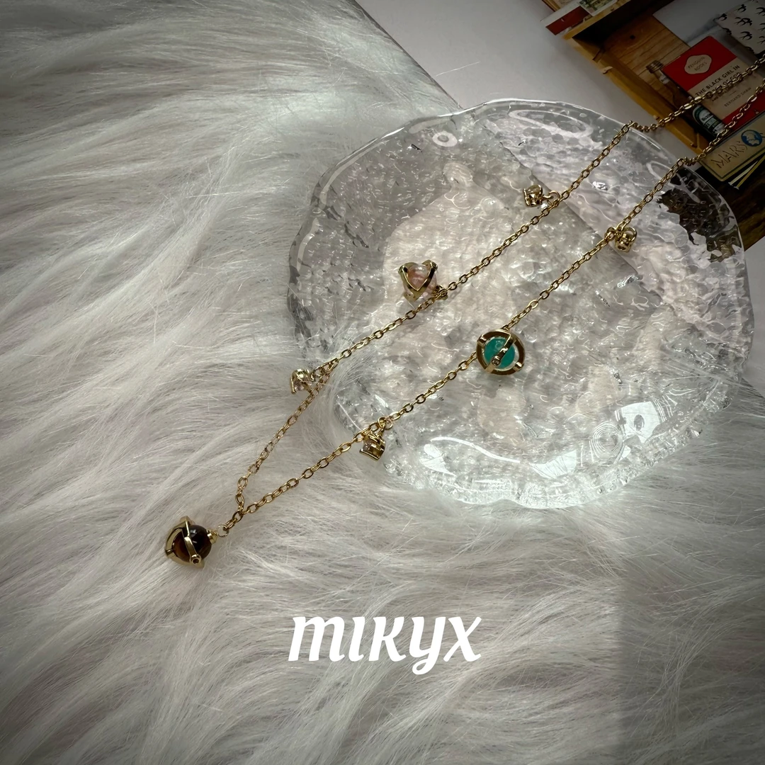 铜合金项链 星球吊坠项链A179