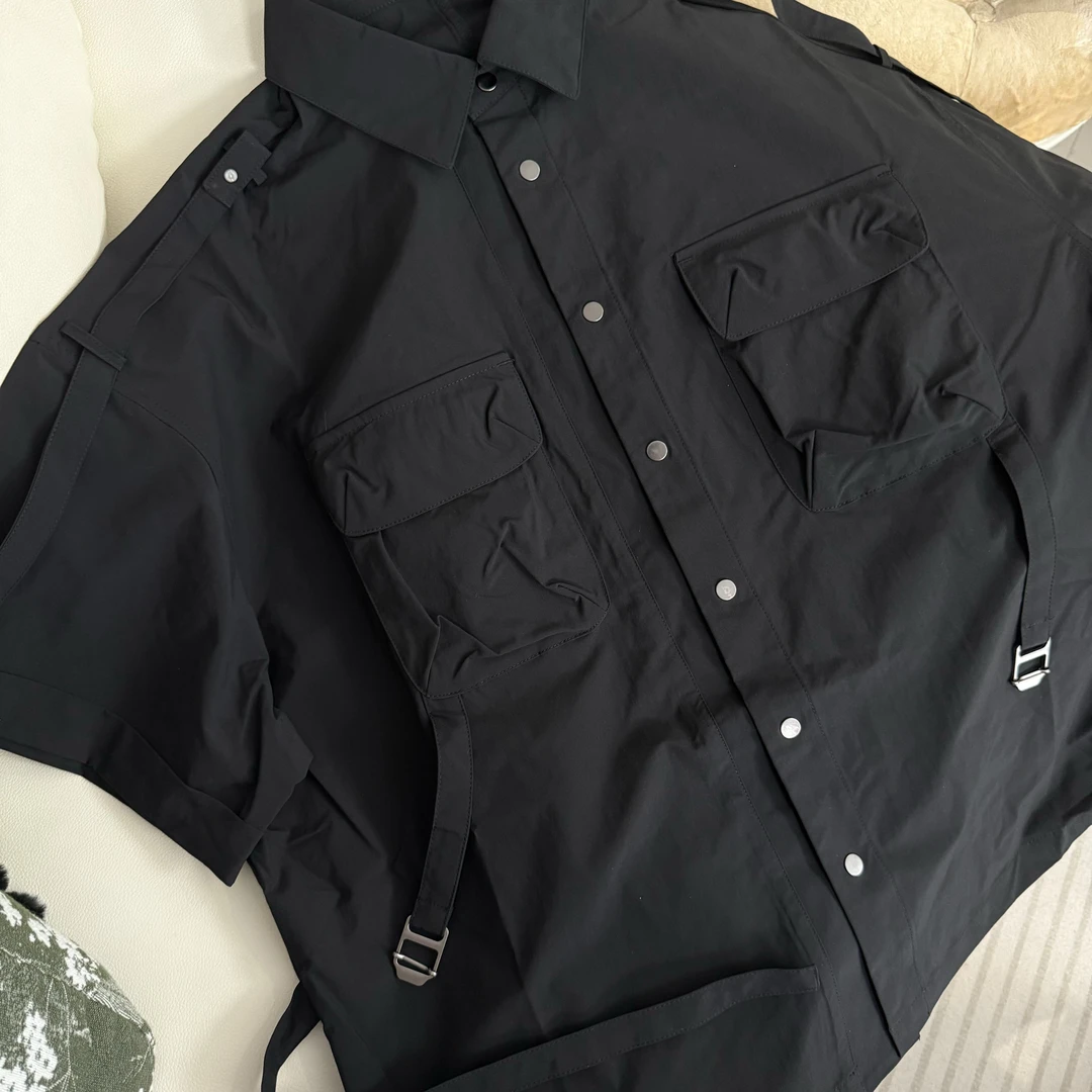 舒适短袖外套夏季休闲衬衫衬衣时尚