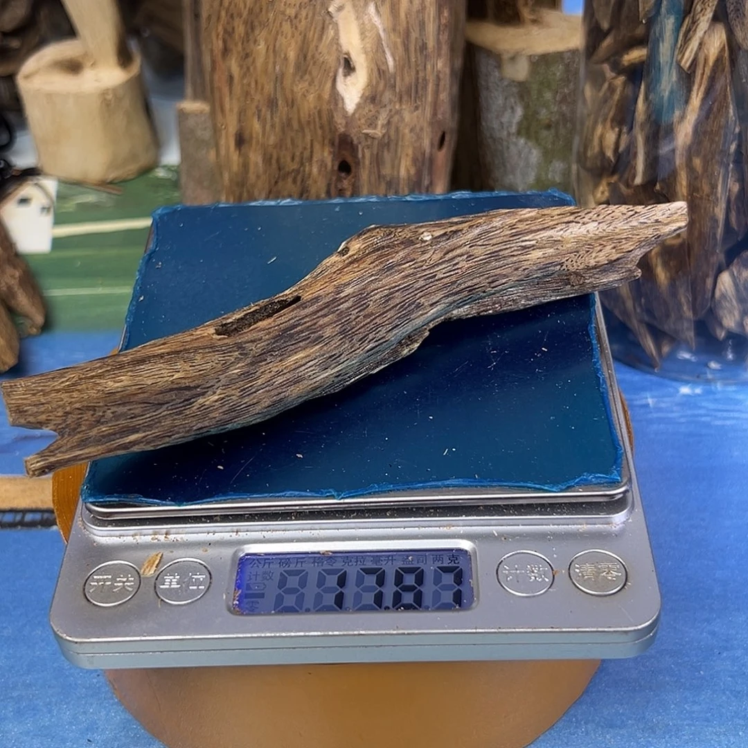 香料绿奇楠张勺子虫漏17克