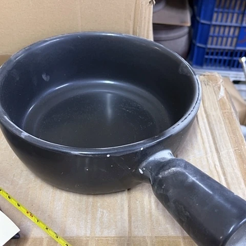 微瑕，明火，口径19高度7变形黑色