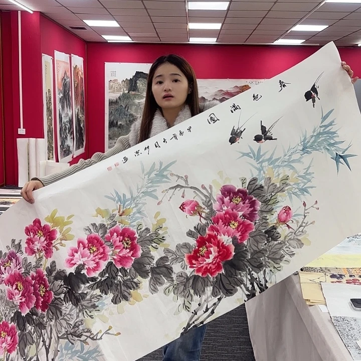 国画国画纯手绘作品