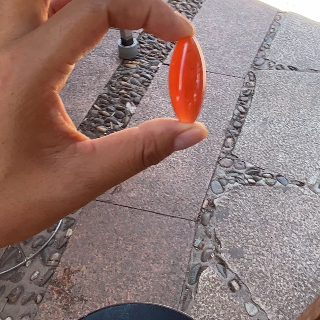 南红玛瑙未镶嵌项链