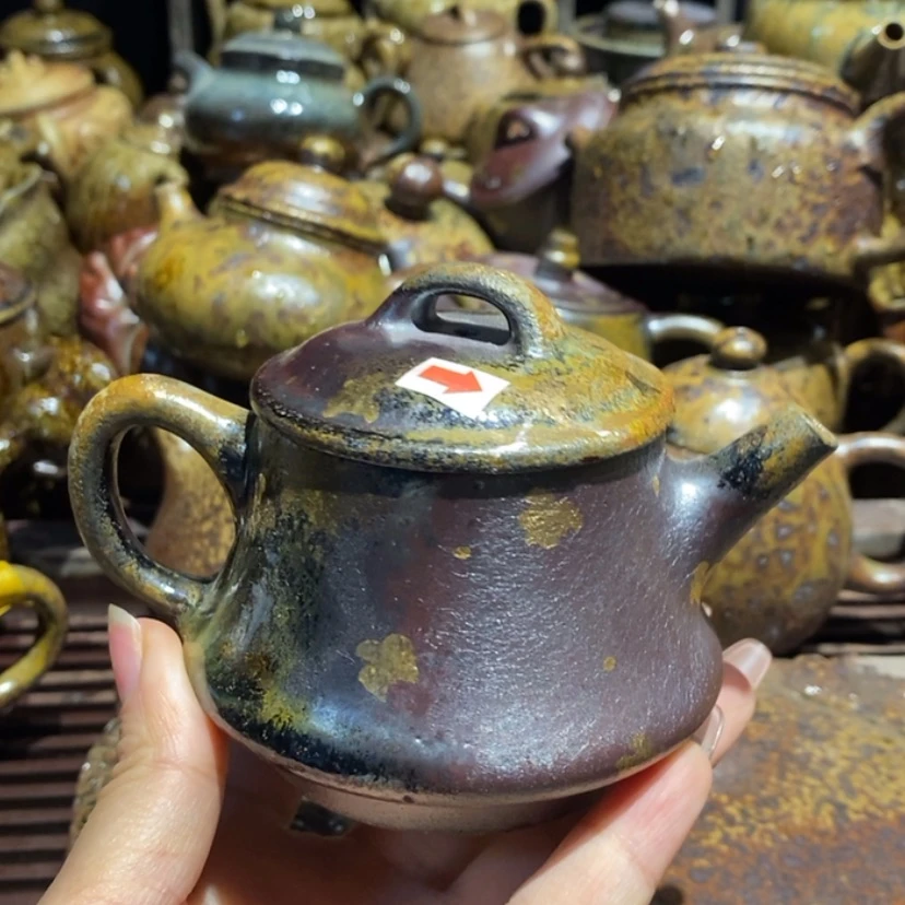 【闪购商品】茶壶紫砂八****g瑕疵小叶驻杵