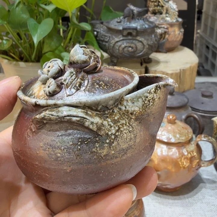 陶盘柴烧福利新品多多