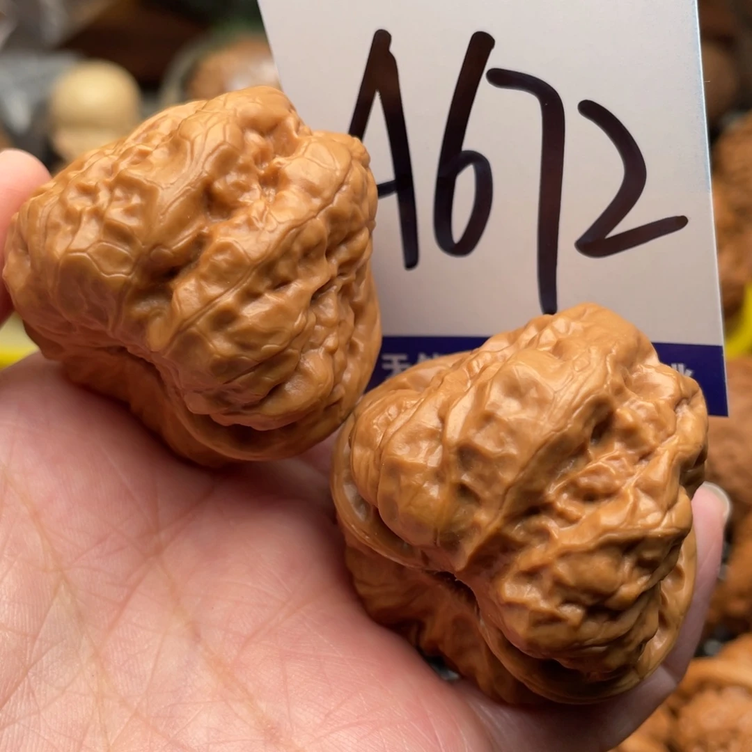 桃核把件蛤蟆头40